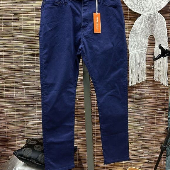 Dockers Mens Woven Slim-Fit Khaki Pants Size 38W X 32L - Picture 2 of 3